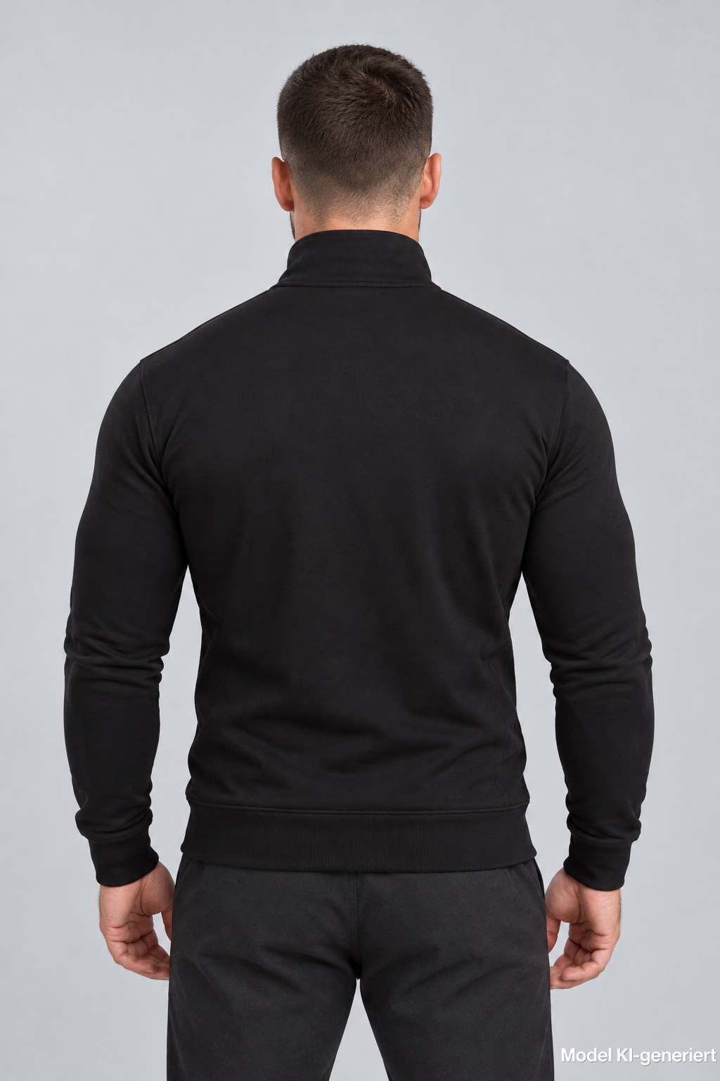MUSCLE FIT ZIPPER