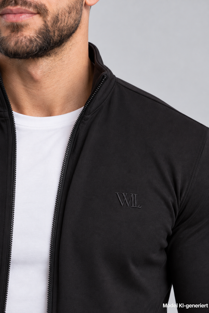 MUSCLE FIT ZIPPER