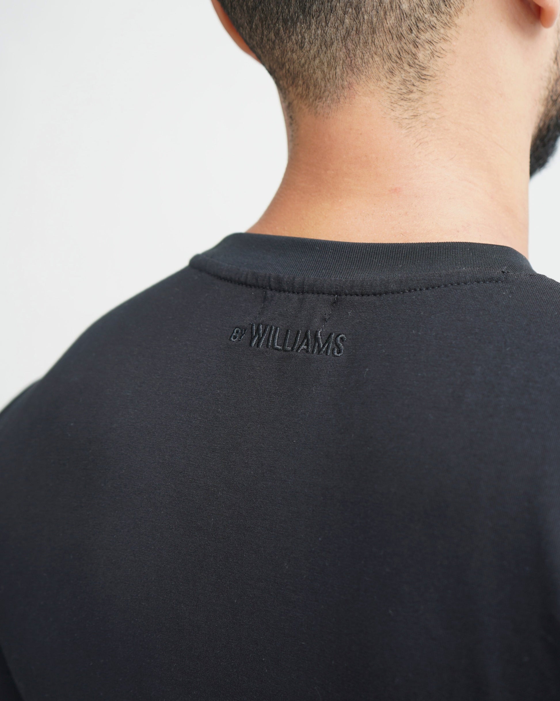 SLIM T-SHIRT (FLEX FIT) - shirt - schwarz - bywilliams - muscle fit - slim fit