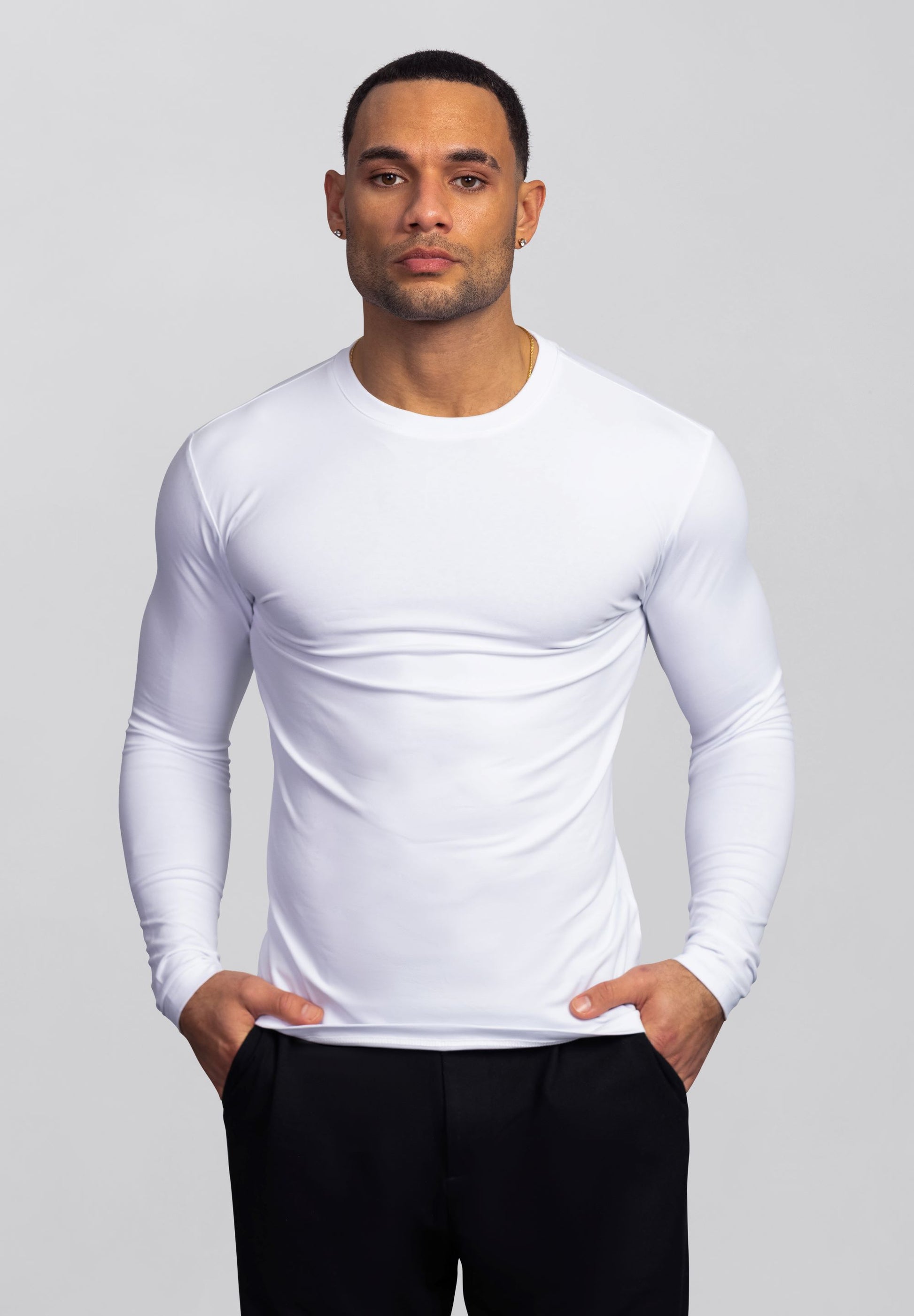 Longsleeve, Muscle Fit, Slim Fit, Stretch, Premium, high quality, basics