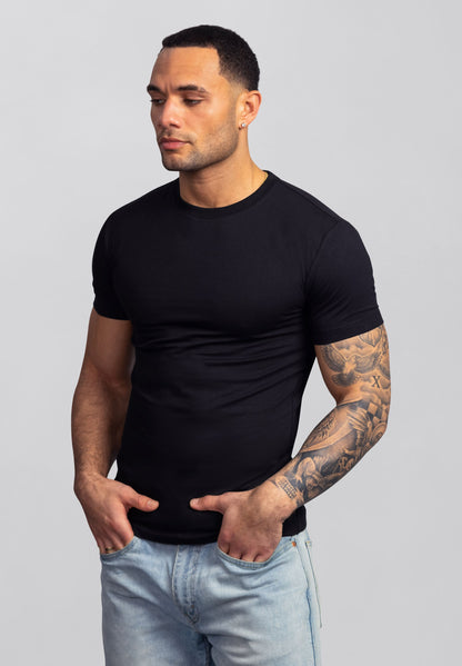 TEE-SHIRT PRÈS DU CORPS (COUPE MUSCLE)