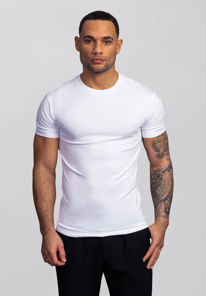 TEE-SHIRT PRÈS DU CORPS (COUPE MUSCLE)